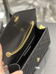 Saint Laurent Small Bag Black In Mix Matelasse For Women 8.2in/21cm YSL 600195BOW911000