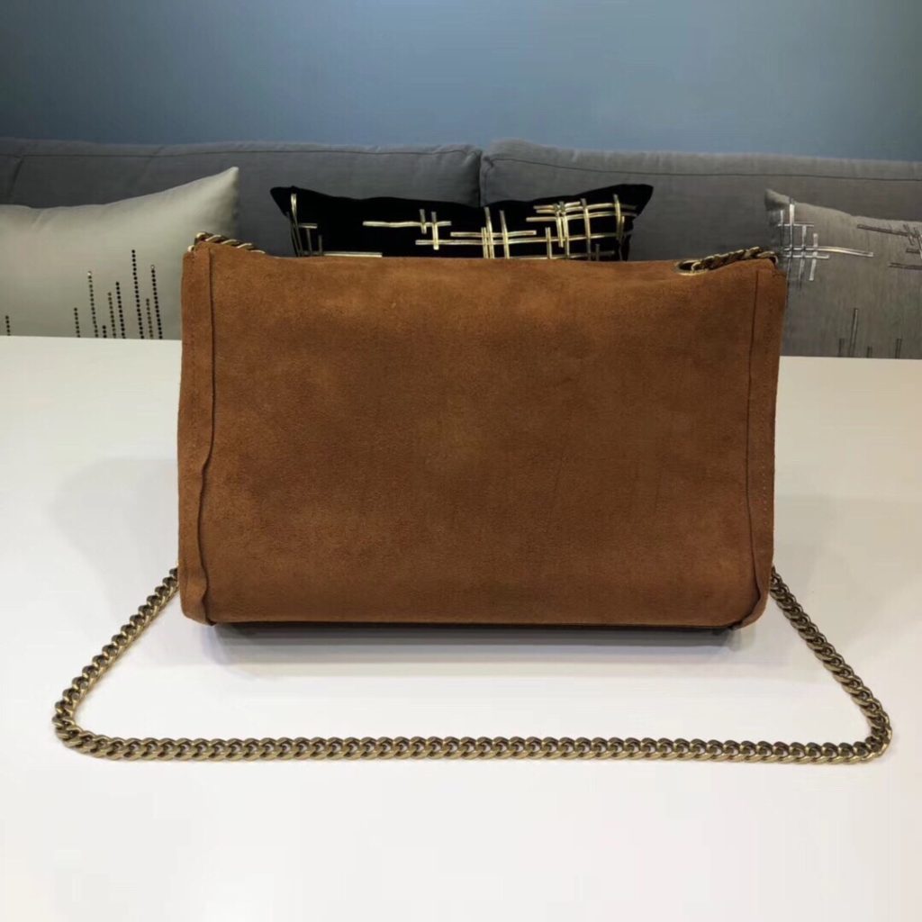 Saint Laurent Kate Medium Reversible Chain Bag Brown For Women 28.5in/11.2cm YSL 5538041S78W7761