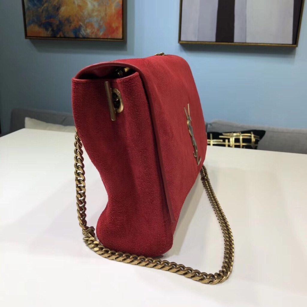 Saint Laurent Kate Medium Reversible Chain Bag Red For Women 28.5in/11.2cm YSL