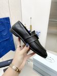 Prada Patent Loafers Black For Women PRD