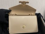 Celine Wallet On Chain Triomphe Beige For Women 7in/19cm