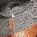 Louis Vuitton Beanie & Scarf Set In Grey