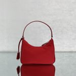 Prada Re-Edition 2005 Re-Nylon Mini Bag Red For Women, Women’s Bags 8.6in/22cm