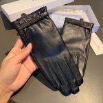 Dior Gloves In Black