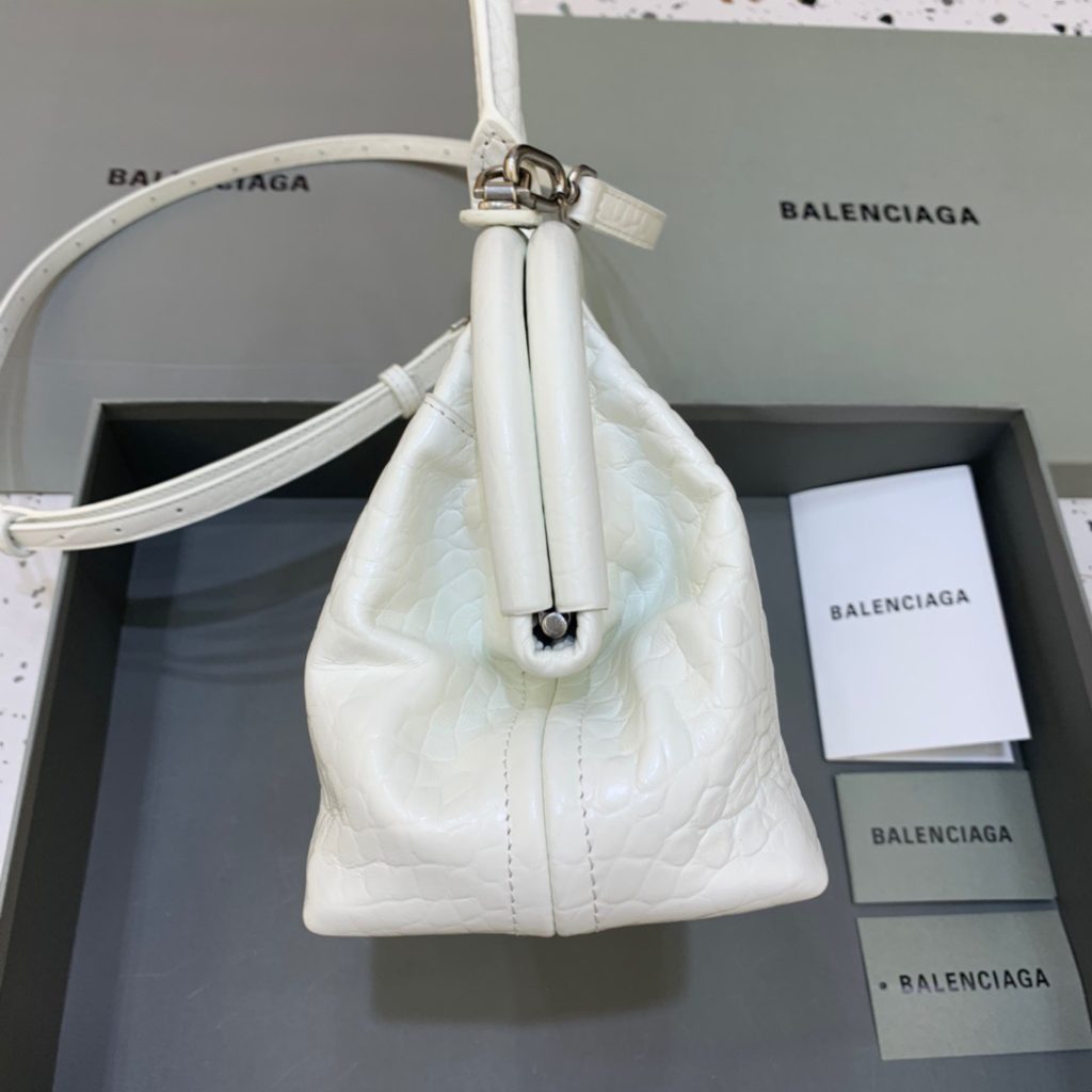 Balenciaga Small Editor  Bag In White, For Women, Women’s Bags 13in/33cm