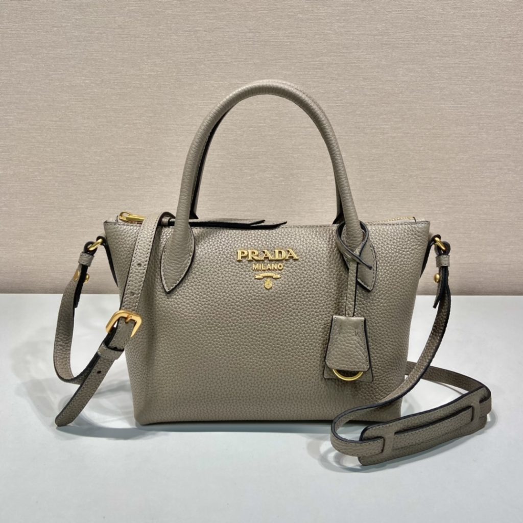 Prada Saffiano Mini Bag Beige For Women, Women’s Bags 9.4in/24cm