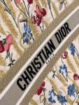 Christian Dior Large Dior Book Tote White Multicolor, For Women, Women’s Handbags 16.5in/42cm CD