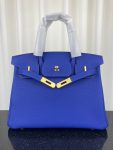 Hermes Birkin Bag 30 Blue Toned Hardware Bag For Women, Women’s Handbags, Shoulder Bags 11.8in/30cm