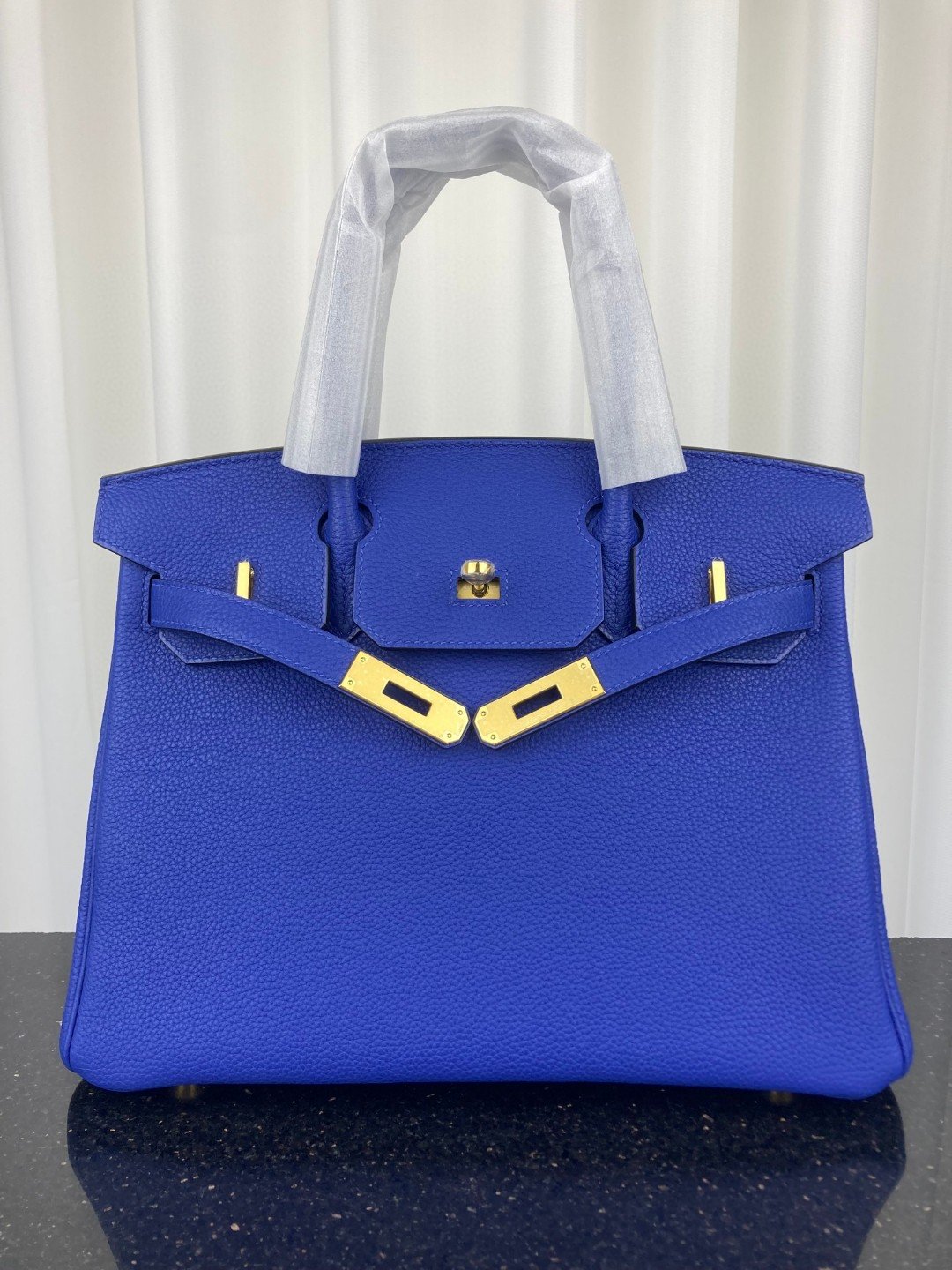 Hermes Birkin Bag 30 Blue Toned Hardware Bag For Women, Women’s Handbags, Shoulder Bags 11.8in/30cm