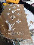 Louis Vuitton Reykjavik Scarf Brown 75in/190cm M76067