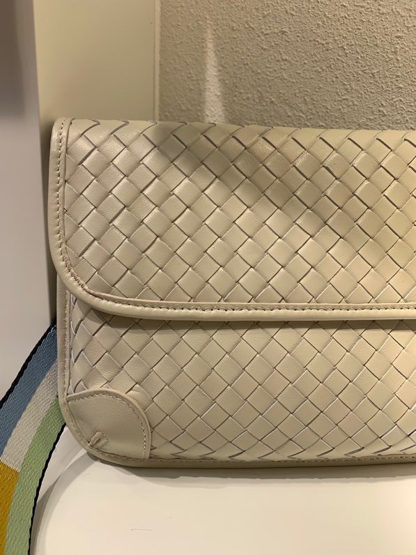 Bottega Veneta Functional Chest Bag White, For Women, Women’s Bags 10.2in/26cm