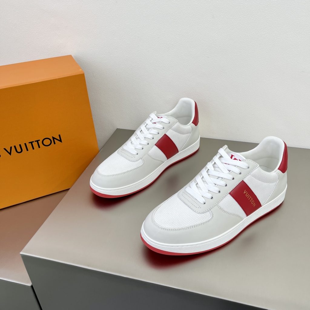 Louis Vuittion Rivoli Line Sneaker White For Men LV