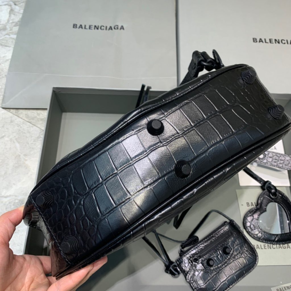 Balenciaga Le Cagole XS Shoulder Bag In Black, For Women, Women’s Bags 13in/33cm