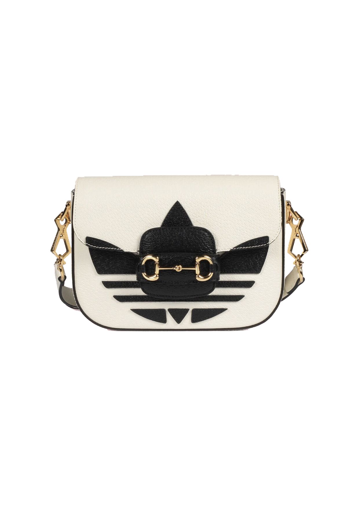 Gucci x Adidas Horsebit 1955 Mini Bag White For Women, Women’s Bags 8.1in/21cm GG 658574 U3ZDG 8727