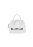 Balenciaga Ville Mini Handbag In White, For Women, Women’s Bags 7in/18cm