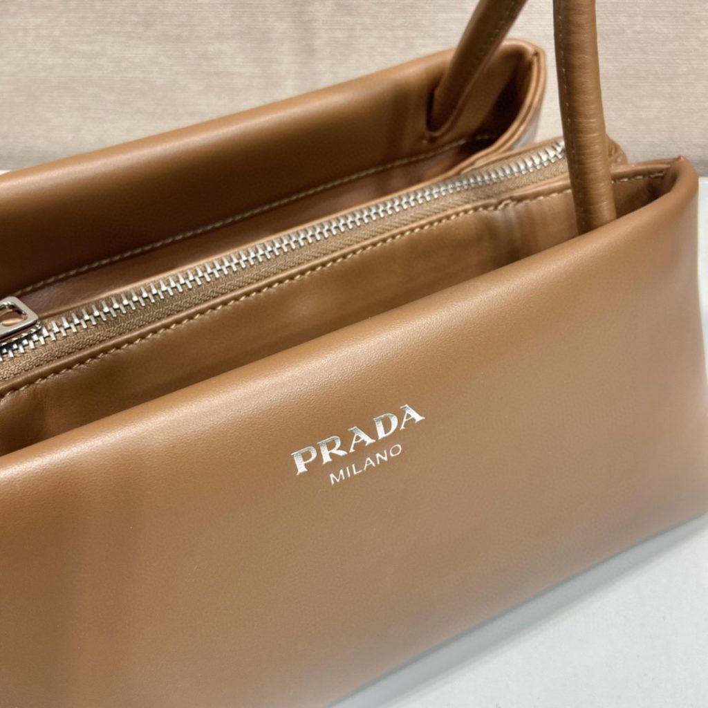 Prada Small Bag Brown For Women, Women’s Bags 9.8in/25cm