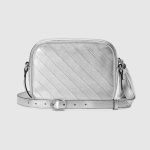 Gucci Blondie Small Shoulder Bag Silver For Women ‎‎‎742360 AACBO 8106 – 21 Cm/ 8.3 Inches