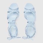 Strappy Sandal With Bamboo Blue For Women 746035 BKO00 4928