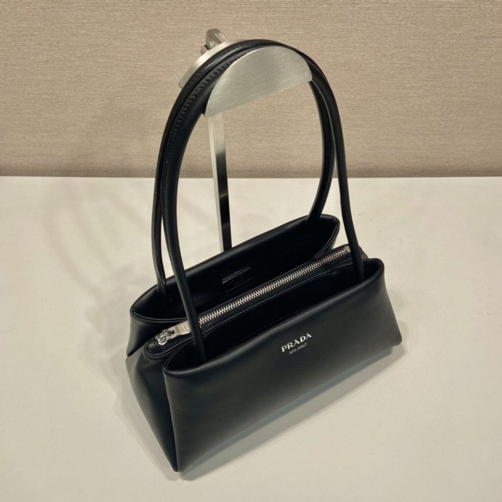 Prada Small Bag Black For Women, Women’s Bags 9.8in/25cm 1BA368_2DDJ_F0002_V_OOO