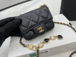 Chanel Mini Flap Bag Black For Women, Women’s Bags 3.5in/9cm