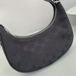 Celine Medium Ava Bag With Celine Strap Black For Women 9in/23cm 196962DLM.38SI