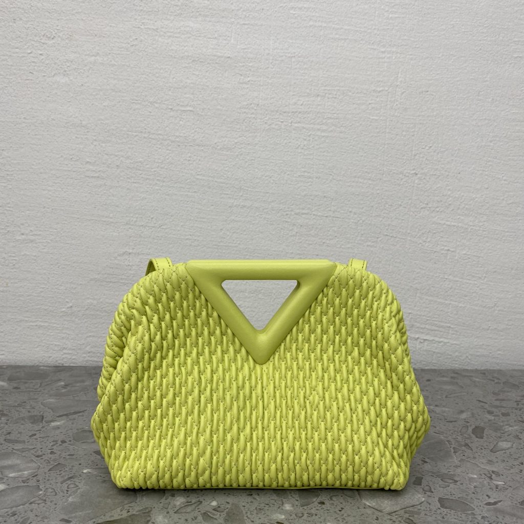 Bottega Veneta Point Yellow, For Women, Women’s Bags 9.4in/24cm