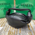 Bottega Veneta Double Knot Bag For Women 11.8in/30cm In Black 629635VCP418425