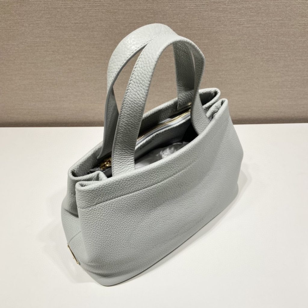 Prada Small Tote Grey For Women, Women’s Bags 12.6in/32cm