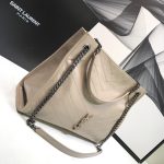 Saint Laurent Niki Medium Shopping Bag Beige For Women 12.6in/32cm YSL