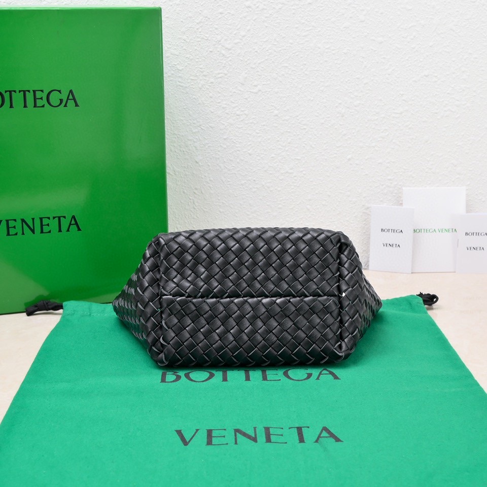 Bottega Veneta Mini Cabat Black, For Women, Women’s Bags 7.9in/20cm 709464V1OW18425