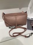 Bottega Veneta Clutch Bag Brown, For Women, Women’s Bags 9.8in/25cm