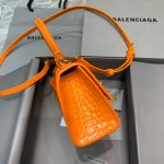 Balenciaga Hourglass XS Handbag In Orange, For Women, Women’s Bags 7.4in/19cm