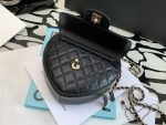 Chanel Mini Heart Bag Black For Women 7in/18cm AS3191 B07958 94305