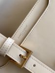 Saint Laurent Solferino Small Satchel Bag Beige In Box With Gold Hardware 7.4in/19cm YSl 6343060SX0W9207