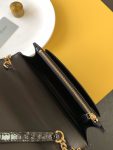 Saint Laurent Sunset Chain Bag With Gold Hardware For Women 7.4in/19cm YSL 533026DND1J1000