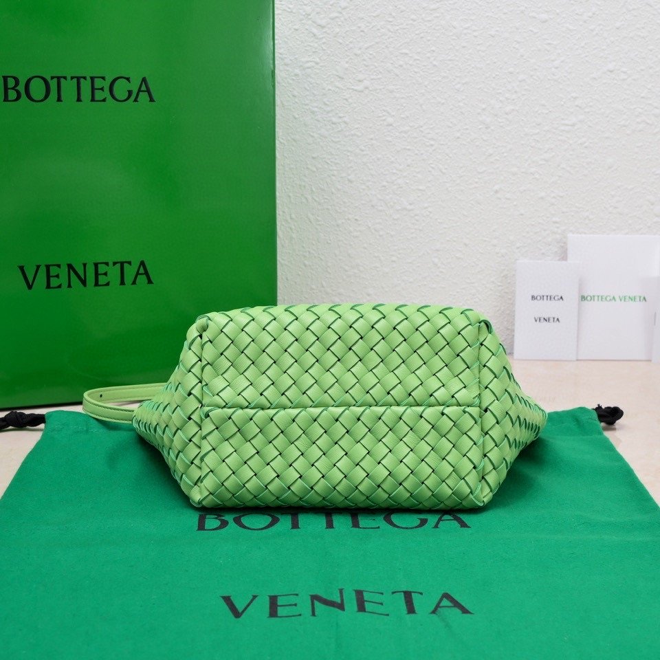 Bottega Veneta Mini Cabat Green , For Women, Women’s Bags 7.9in/20cm