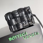 Bottega Veneta Small Cassette Bucket Bag Black, For Women, Women’s Bags 7.1in/18cm 717187V2FY38425