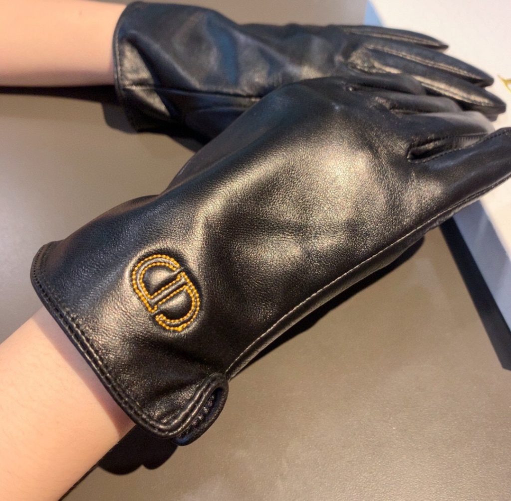 Dior Gloves In Black