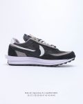 Sacai x Nike LDWaffle Black Sneaker For Men, Men’s Shoes