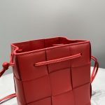 Bottega Veneta Mini Cassette Bucket Bag Red, For Women, Women’s Bags 5.5in/14cm 680217VCQC46358