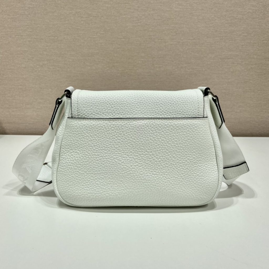 Prada Shoulder Bag White For Women, Women’s Bags 8.6in/22cm