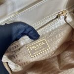 Prada Vintag Handle Bag Beige For Women, Women’s Bags 8.2in/21cm