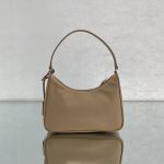 Prada Re-Edition 2005 Re-Nylon Mini Bag Beige For Women, Women’s Bags 8.6in/22cm