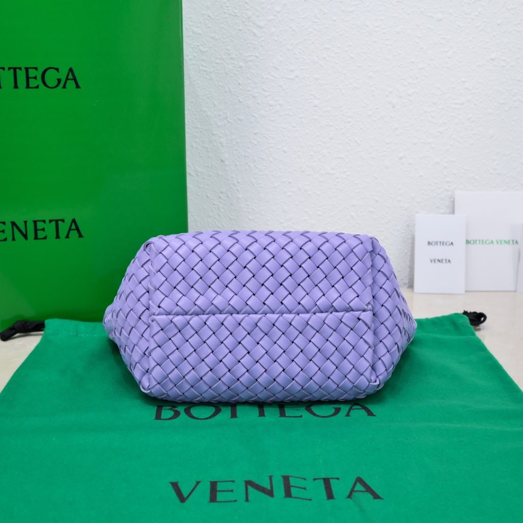 Bottega Veneta Mini Cabat Purple, For Women, Women’s Bags 7.9in/20cm