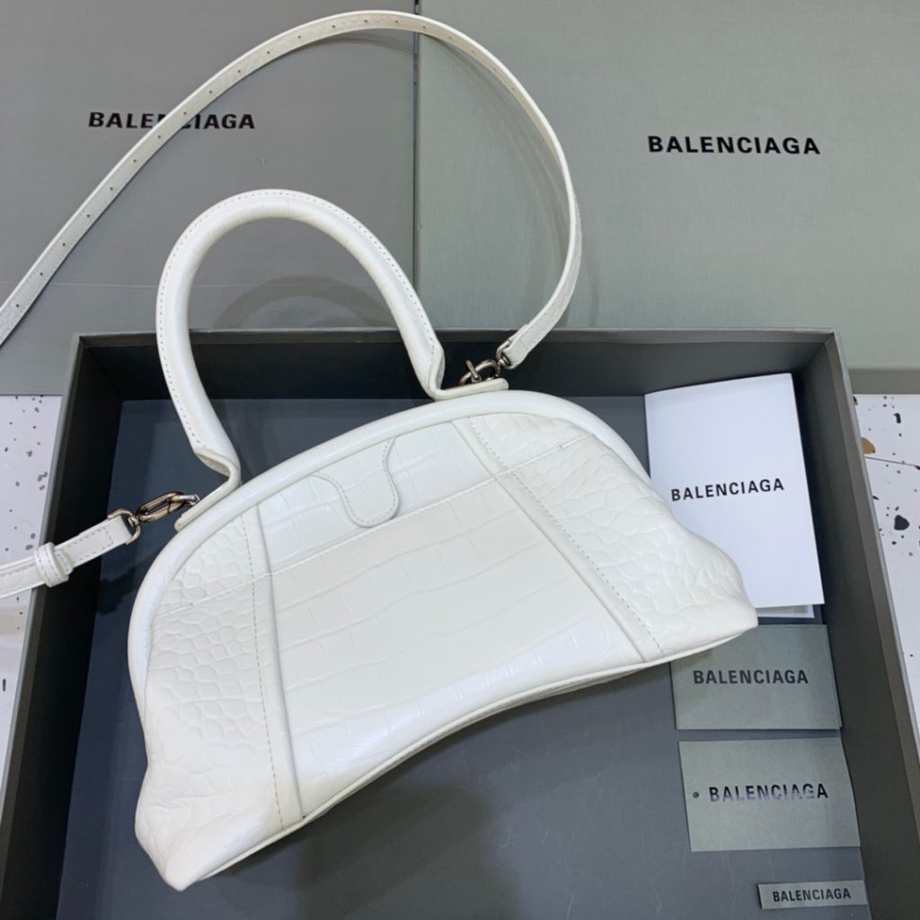 Balenciaga Small Editor  Bag In White, For Women, Women’s Bags 13in/33cm