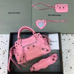 Balenciaga Neo Cagole XS Handbag In Pink, For Women, Women’s Bags 10.2in/26cm 700940210B05812