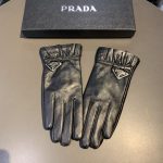 Prada Nappa Gloves In Black