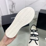 Chanel Women’s Chanel Velcro Sneaker White And Black For Women