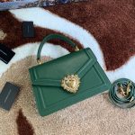 Dolce & Gabbana small Devotion Bag Green For Women 19cm/ 7.5inches