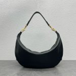 Celine Medium Leandre Bag In Supple Black For Women 14in/35cm 197263DV7.38NO